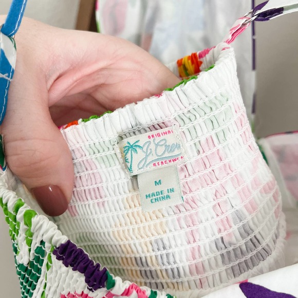 J. Crew Cotton-Poplin Button Up Dress in Vibrant Garden - Picture 10 of 12